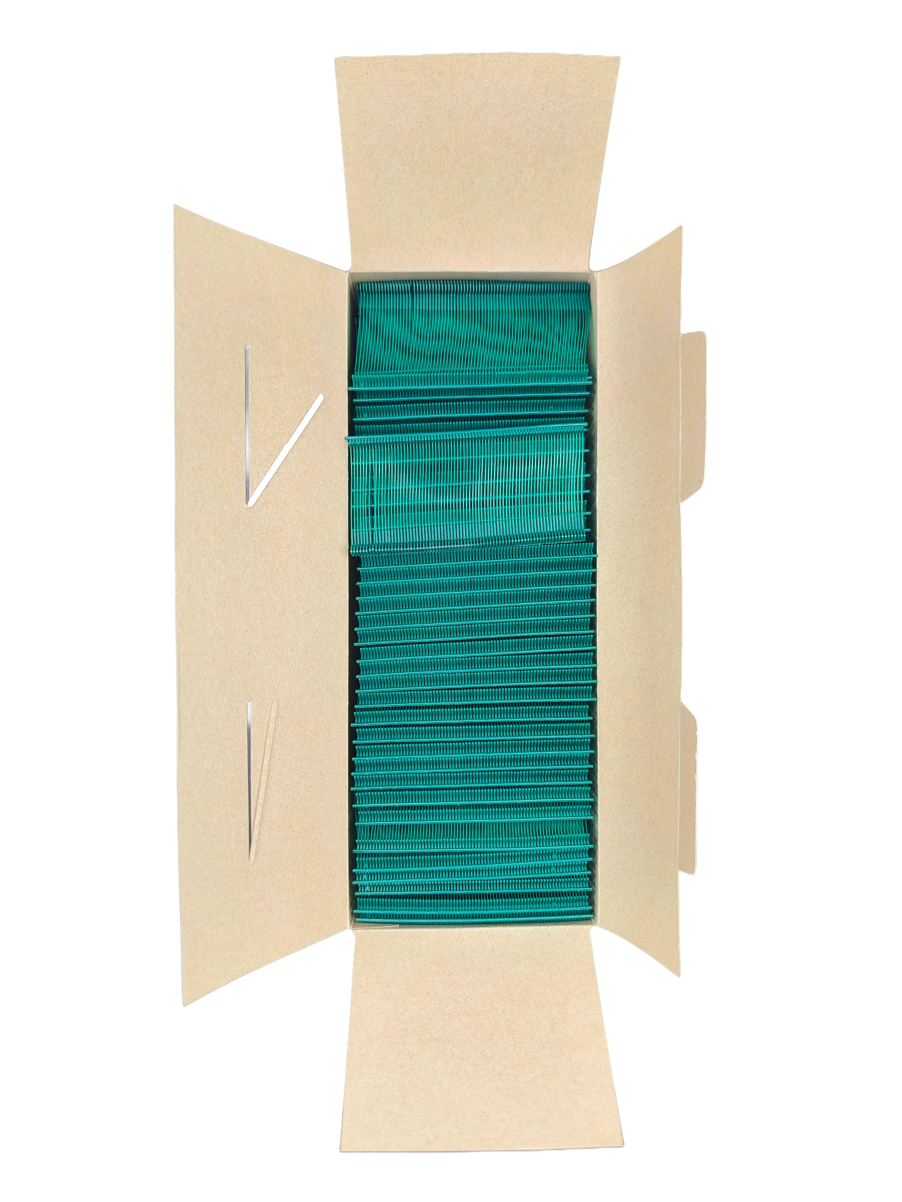 5.000 Fleischkennzeichnungsfäden, dunkelgrün aus Nylon, 40mm