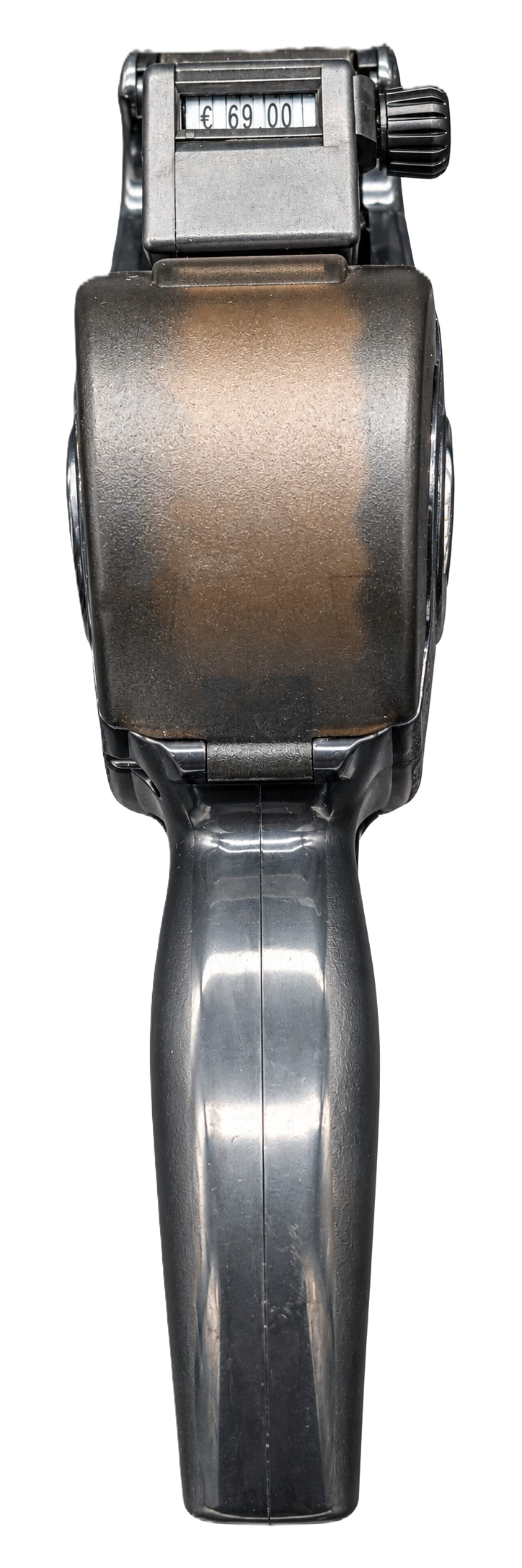 Preisauszeichner, Handetikettierer, Metallgehäuse, Preisanzeige, Silberfarben