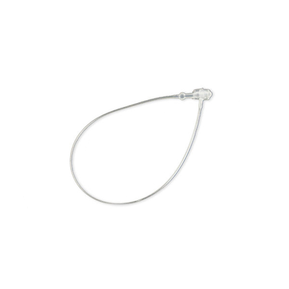 5.000 Sicherheitsfäden Loop Pins transparent - 125mm