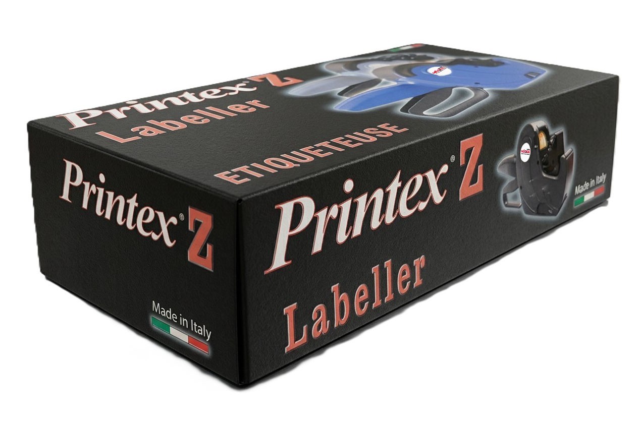 Etikettenzubehör, Druckeretiketten, Zieretiketten, Z-Label, Made in Italy, Etikettier, Etikettierer, Etikettiermaschine, Labelmaker, Z-Printer