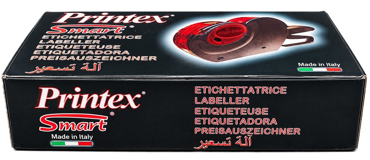 Preisauszeichner, Handetikettierer, Rot-schwarz, Etikettiergerät