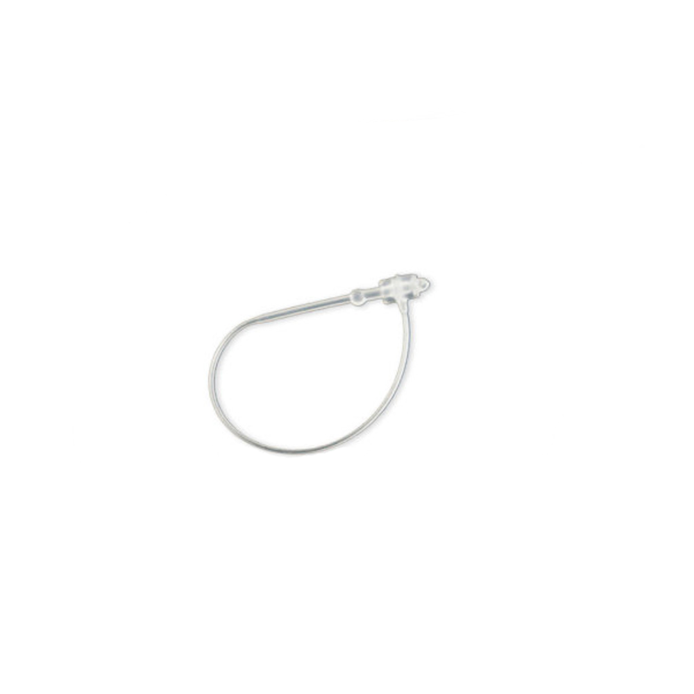 5.000 Sicherheitsfäden Loop Pins transparent - 75mm