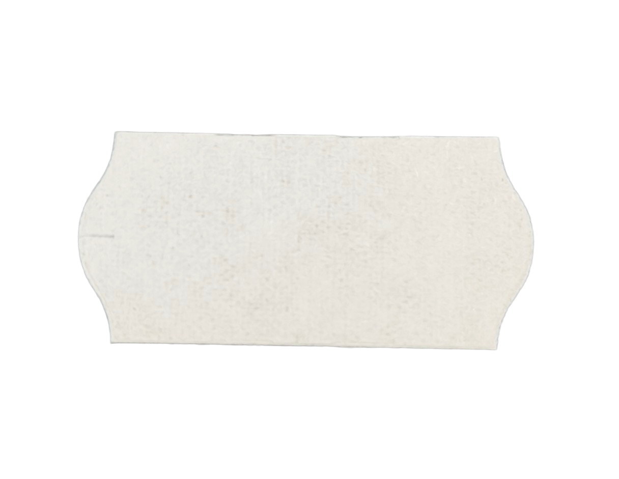 Preisetiketten 26x12mm Blanko weiß 