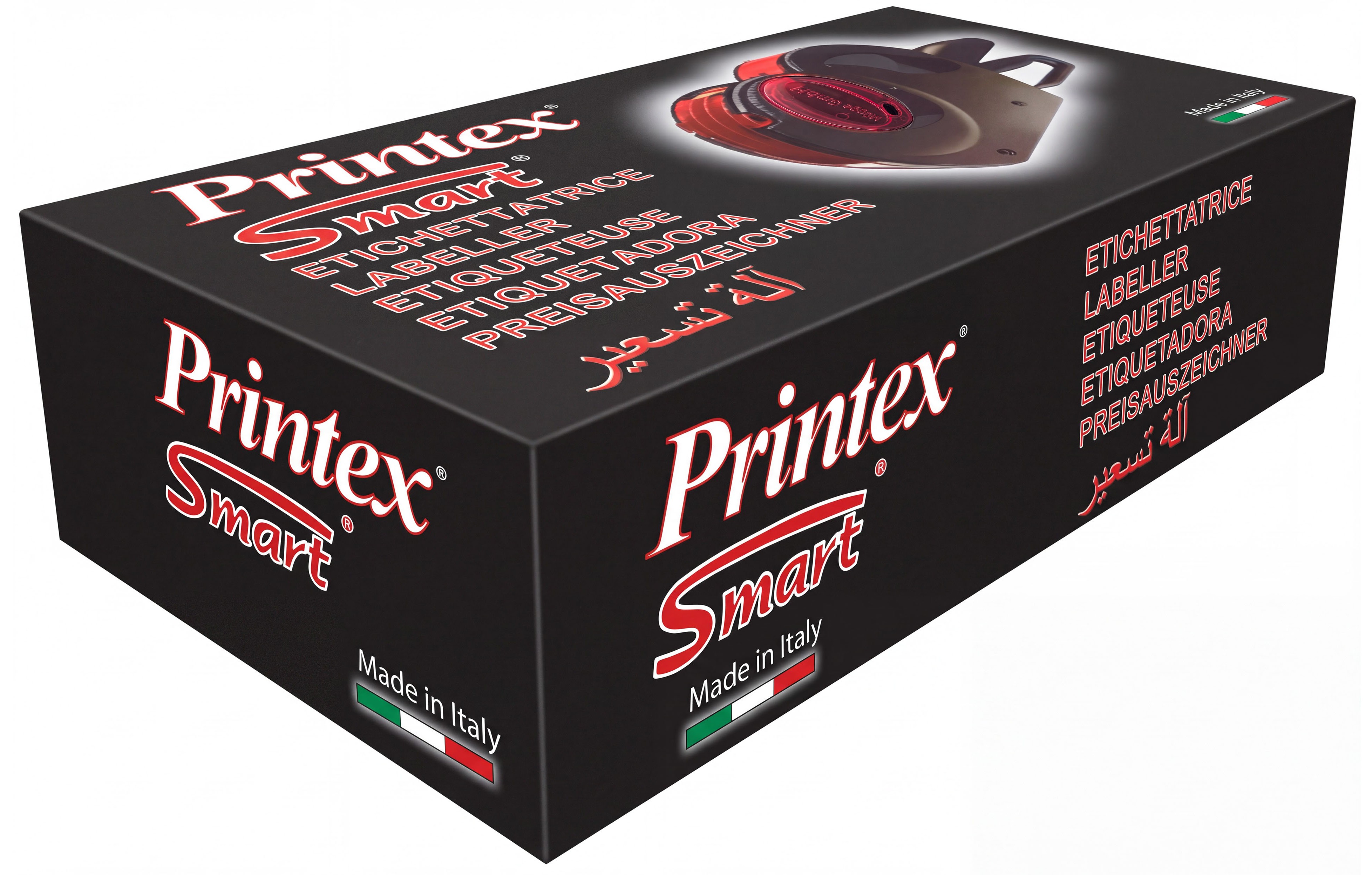 Printertinte, Etikettierkassette, Labelmaker, Etikettendruck, Made in Italy