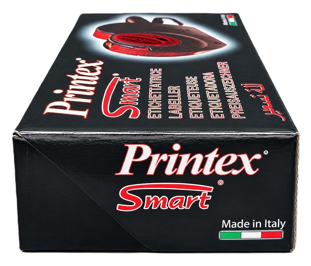Preisauszeichner, Etikettiergerät, Handgerät, schwarz-rot, Made in Italy