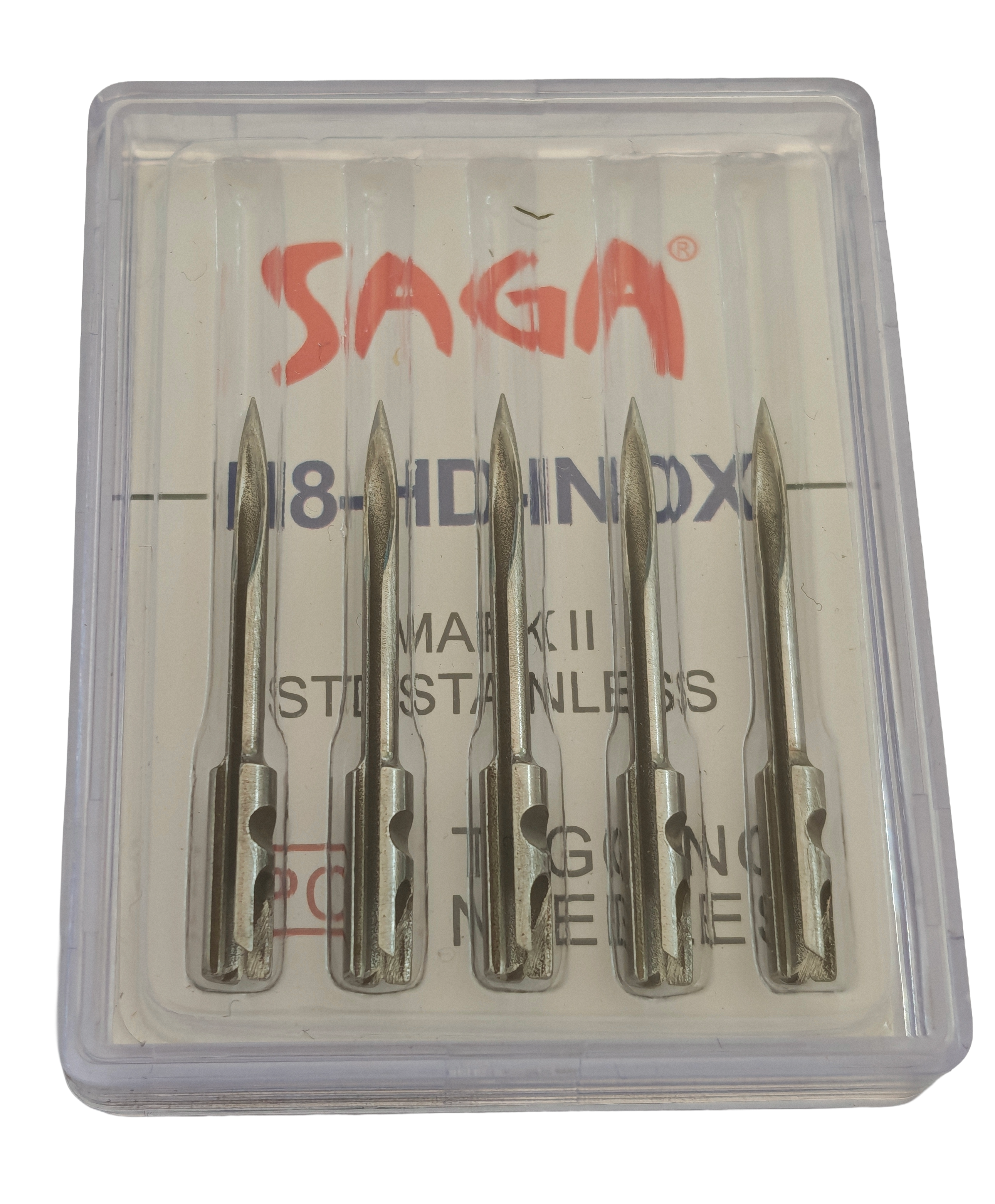 5 Ersatznadeln Heavy Duty Edelstahl für Fleischkennzeichnung