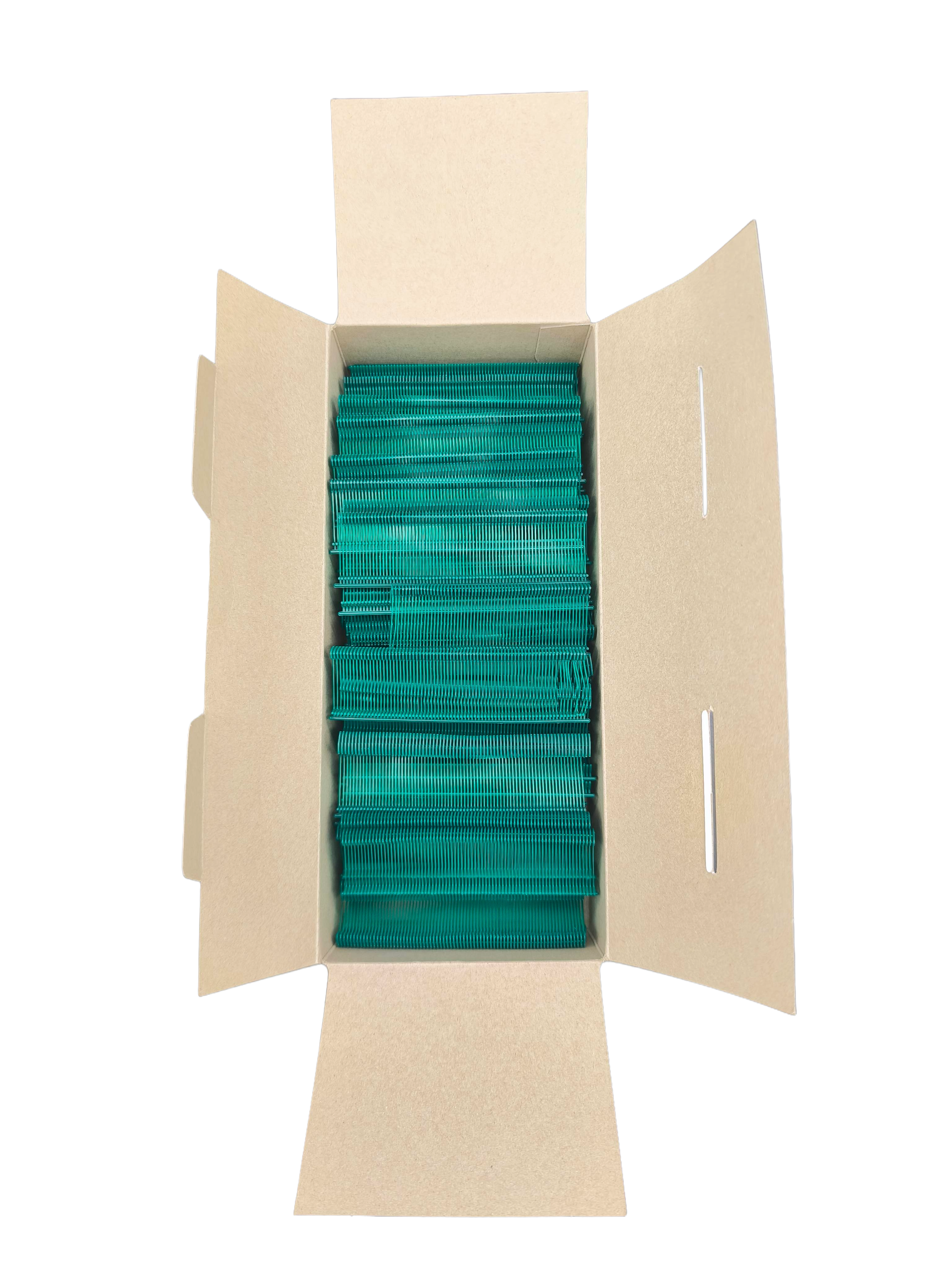 5.000 Fleischkennzeichnungsfäden, dunkelgrün aus Nylon, 20mm